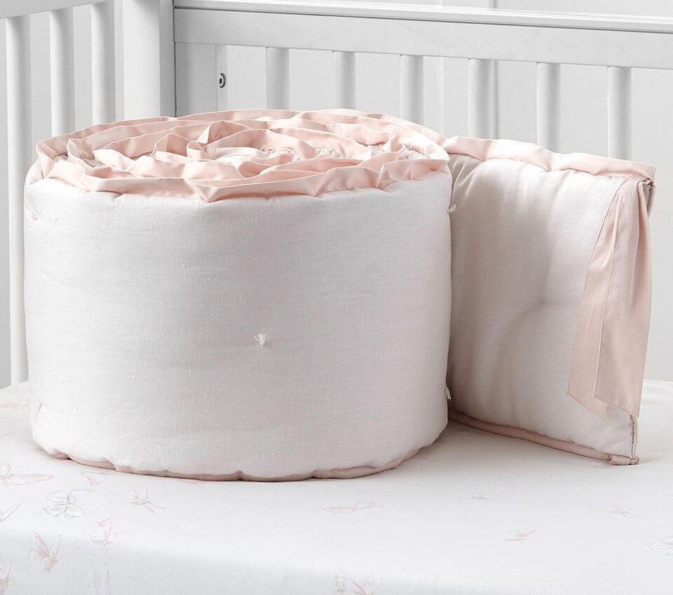 Monique Lhuillier Sateen Ethereal Butterfly Nursery Bed Linen Pottery